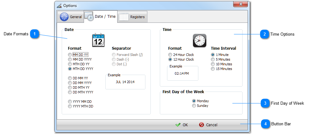 Date and Time Formats