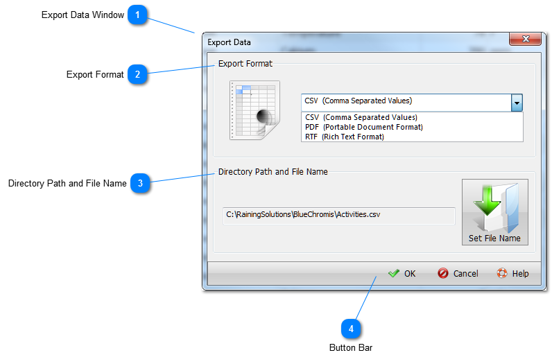 Export Data