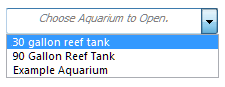 2.  Choose Aquarium